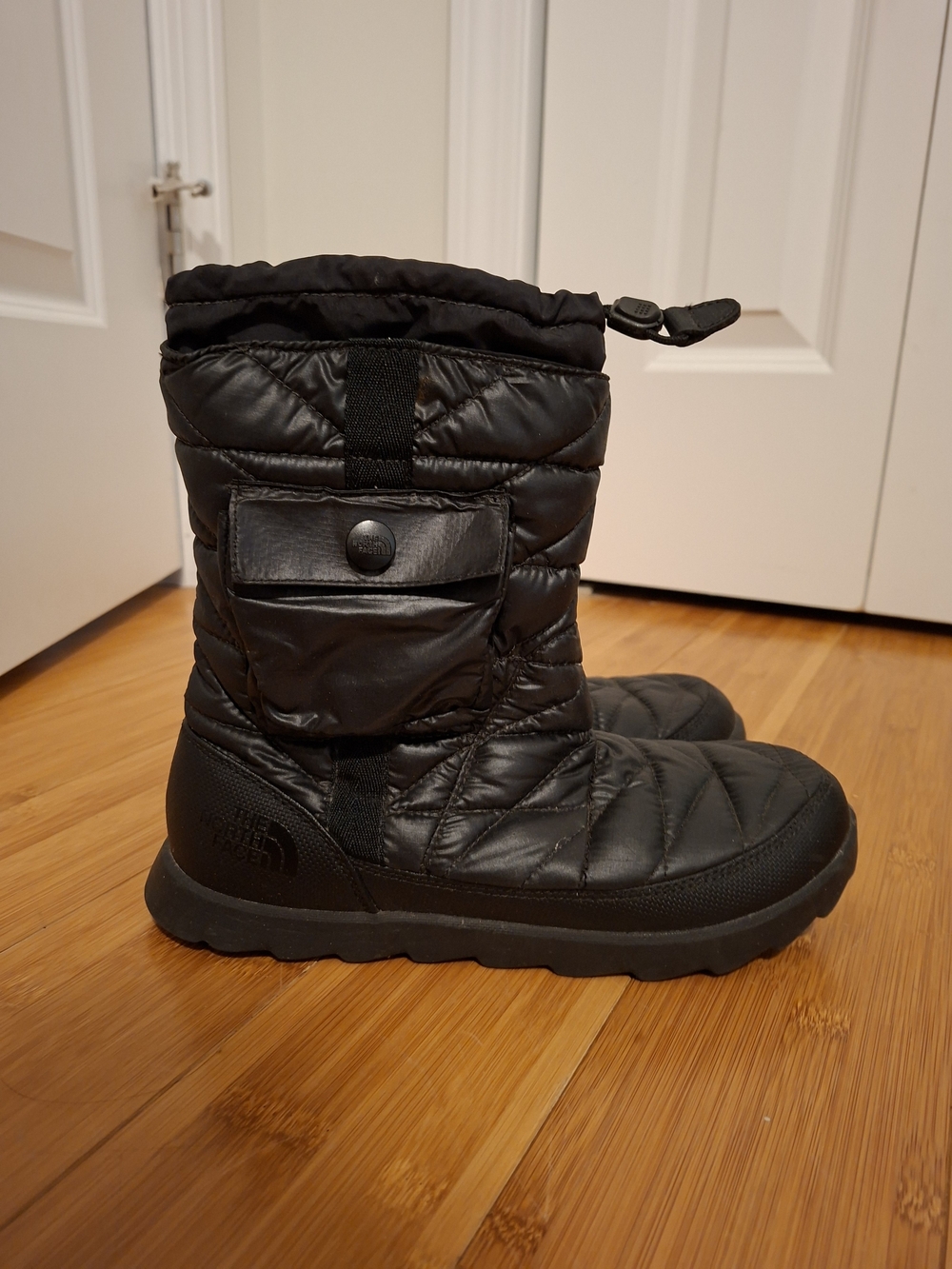 The North Face ThermoBall Quilted Winter Snow Boots, Size 7
